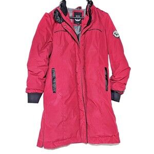 Arctic Expedition Parka Diamond Quilted Red Medium